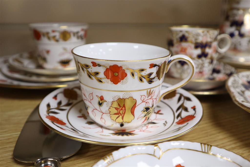 A collection of Crown Derby and Royal Crown Derby tableware,